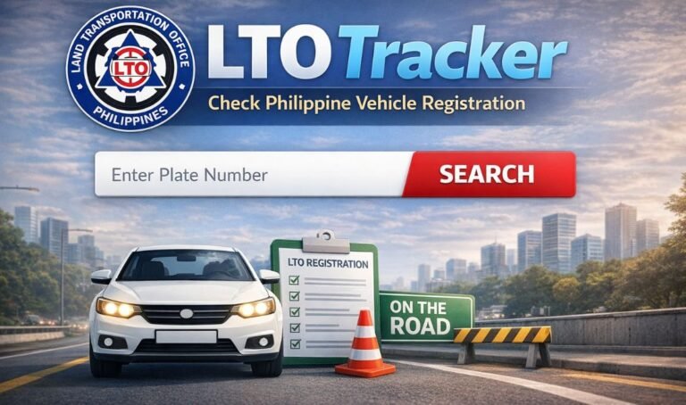 LTO Tracker: Check Philippine Vehicle Registration