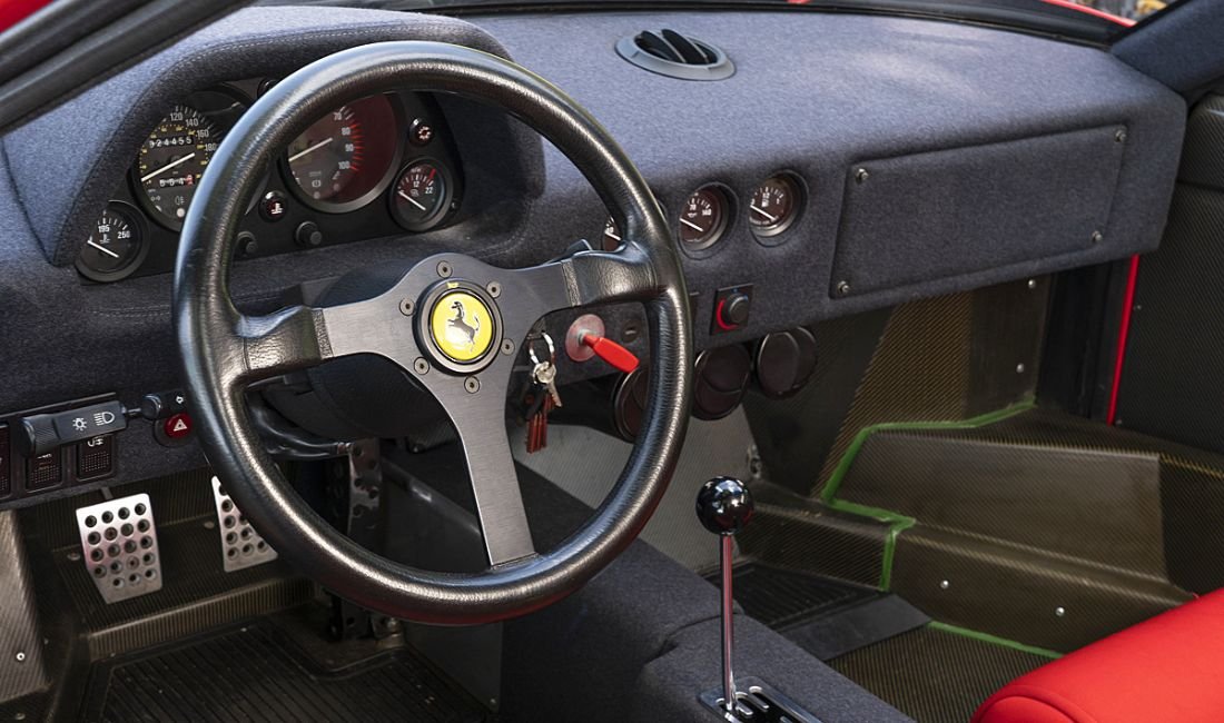 You are currently viewing Ferrari F40 Flat Bottom Steering Wheel